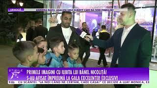 Primele imagini cu iubita lui Bănel Nicoliță! Cei doi s-au afișat la Gala Excelenței