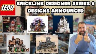 LEGO Bricklink Designer Program Series 6 Designs Revealed