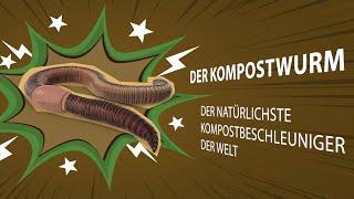 Kompostwürmer - Bioabfall schnell in Humus umwandeln