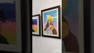 Annual Art Exhibition......️.....#parinsharma #art #artist