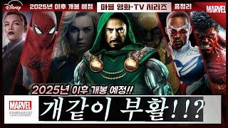 2025년 이후! 개봉 예정 《마블 시네마틱 유니버스》 모든 영화 & 드라마 완벽 총정리  개봉 전 정보  (4K)