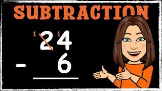 2-digit subtract 1-digit | Column Subtraction | Maths with Mrs. B