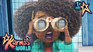 Secret Agents!? | The Showdown at Karma's World | 9 Story Fun