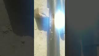 Electric Welding trick Round Pipe