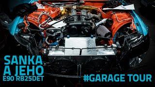 Navštívili jsme Sanku | E90 RB25DET | #garagetour