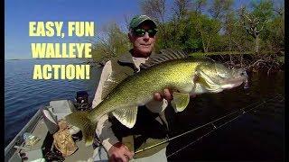 Fast, Furious, and Easy Walleye Action