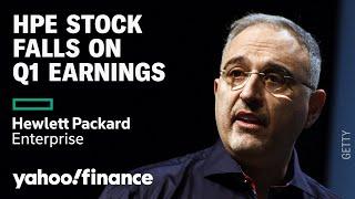 HPE earnings: CEO discusses disappointing Q1 results and guidance