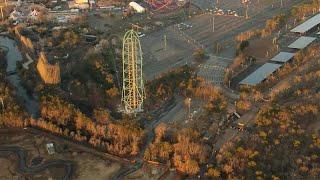 Kingda Ka demolition: Six Flags' roller coaster brought down