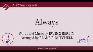 Always - arranged by Blake R. Mitchell