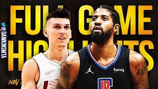 Los Angeles Clippers vs Miami Heat Full Game Highlights | Nov 11, 2021 | FreeDawkins