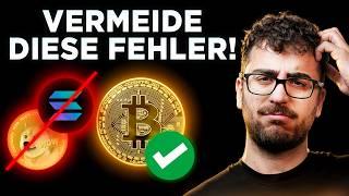 10 Krypto-Fehler, die Du unbedingt vermeiden solltest!