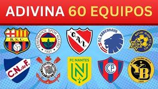 Nivel: Difícil ¡Adivina Equipos de Fútbol por Escudos!