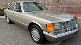 The Best or Nothing !!! The best 1990 Mercedes-Benz 420SEL ever? One owner 8k miles !!! 6/26/23