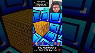 To get 1k subscribers, buy channel promotion Membership #minecraft