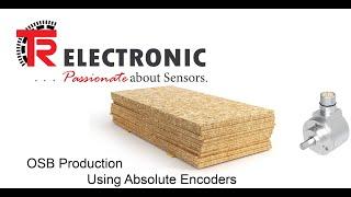 OSB production using TR Electronic Encoders