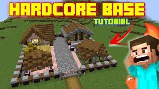 How To Make Hard-Core Base in Minecraft Like Anshu Bisht | Minecraft 1.20