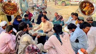 Street Food Paye On The Ground I Ultimate Desi Style Nashta