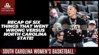 Recap of six things that went wrong versus North Carolina State!