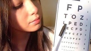 ASMR - Eye Exam Role-Play (Whispered)