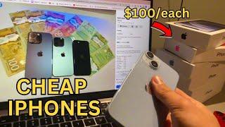 How To Get CHEAP iPhones to Resell for a Profit (BEST METHOD 2024)