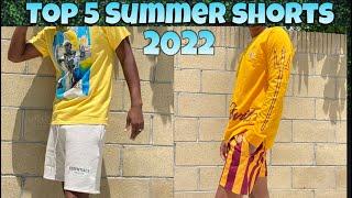 Top 5 Summer Shorts of 2022 Nike Eric Emanuel, The Future Is On Mars, Fear Of God Essentials,Moncler