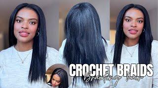 The PERFECT straight installbudget-friendly braiding hair‼️CROCHET BRAIDSWHERE⁉️