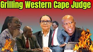 Julius Malema & Commissioners GRILLING Western Cape Judge at JSC Interviews.