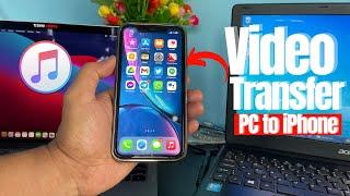 How to Transfer Videos from PC to iPhone Using iTunes (2021)