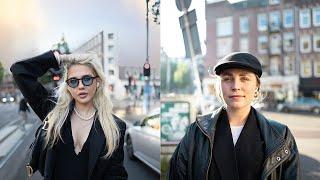 POV 35mm Street Portraits in AMSTERDAM  Canon R8