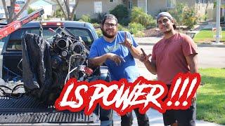 The Novas New 6.0 LS Engine and Compressing Springs With ZIPTIES??