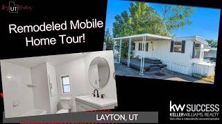 Utah Mobile Home Tour! What do mobile homes cost in Layton, Utah?