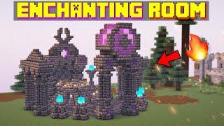 How to Make Epic Enchanting Room In Minecraft - Hindi