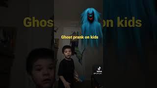 Ghost prank on kids