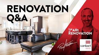 Renovation FAQs Every Homeowner Needs to Know: The Art of Renovation LIVE!