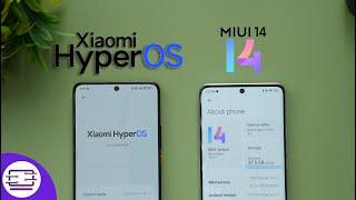 Xiaomi HyperOS vs MIUI 14 - UI and Features, What's Different?