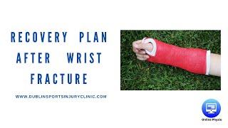 recovery plan after wrist fracture-your exercise rehabilitation when you open your cast