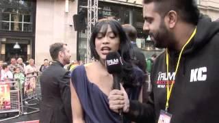 TIANA BENJAMIN INTERVIEW FOR iFILM LONDON / FAST GIRLS *WORLD PREMIERE*