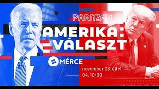 AMERIKA VÁLASZT  | ELSŐ RÉSZ | Élő eredményváró