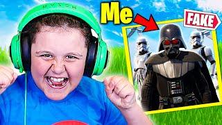 Trolling as *FAKE* Star Wars MYTHIC Boss! (FUNNY)