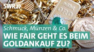 Faire Goldankäufer gesucht: Wo gibt es am meisten Geld fürs Gold? | Marktcheck SWR