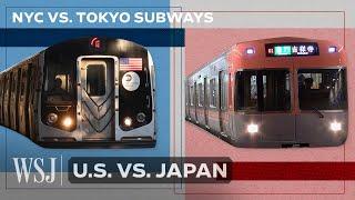 Why Tokyo's Metro Is Profitable and New York City’s Isn’t | WSJ U.S. vs. Japan