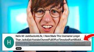 The REAL Longest Username on Youtube