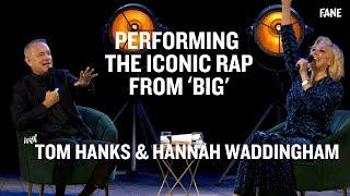 Tom Hanks & Hannah Waddingham Perform the Iconic Rap from 'Big'