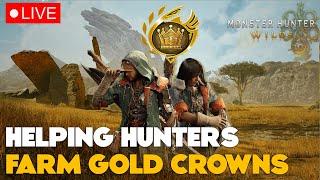 Helping Hunters with Gold Crowns - Monster Hunter Wilds