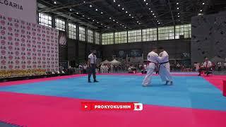 37th IKO EC, 1/4 +90 kg, Othman Alrabieh (Kuwait) - Pavlo Vinnichenko (Ukraine)