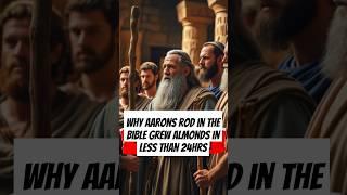 How Aaron’s rod grew Almonds in less than 24 hours? #biblefacts #biblestories #Moses #aaron