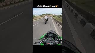 Zx10r Almost Crash  #shorts #zx10r #bikeride #superbike #viral #race #motovlog