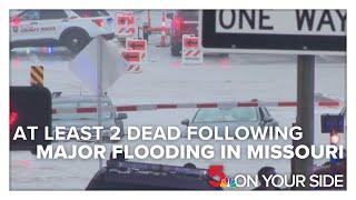 At least two dead following major flooding in St. Louis region