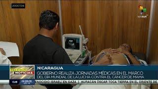 Nicaragua realiza jornadas médicas en el día mundial contra el cáncer de mama