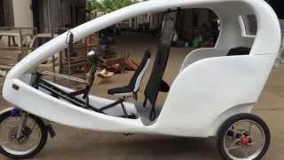 ZZMERCK Electric Taxi  Bike Rickshaw Detail Show